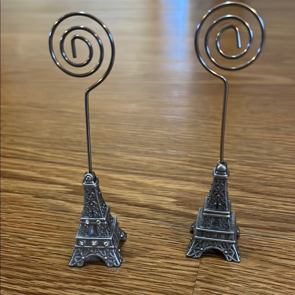 Eiffel Tower Photo Holders